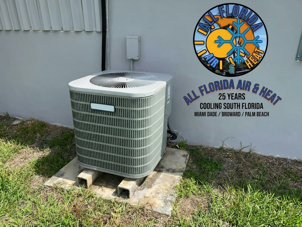 Before, original A/C system